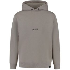 Purewhite L'Homme Nouveau Square Hoodie - Taupe