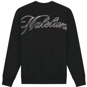 Malelions Women Kylie Sweater - Black XS