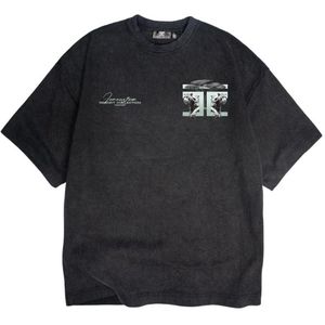 JorCustom Safari Oversized T-Shirt SS24 - Acid Grey XL