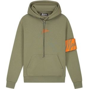 Malelions Captain Hoodie - Green/Orange XL