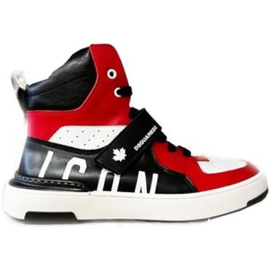 Dsquared2 Icon Sneakers - Red/Black/White 38