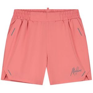 Malelions - Sport Padel Vortex Shorts - Coral - Polyester