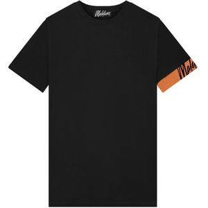 Malelions Captain T-Shirt 2.0 - Black/Orange