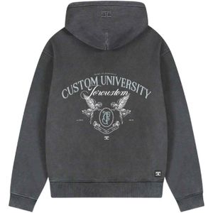 JorCustom Custom Un Fleece Oversized Hoodie - Acid Grey XS
