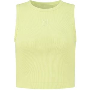 Nikkie Rib Summer Top - Lime Yellow 42