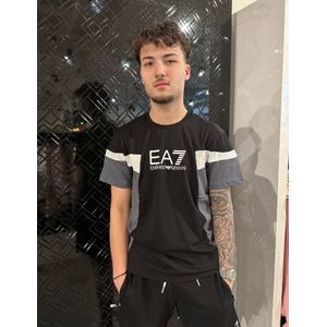 EA7 Colorblock Short - Black M