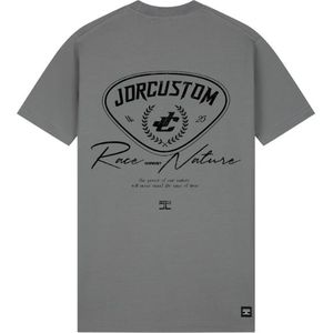 JorCustom Women Racing Against Nature Slim Fit T-Shirt - Antracite M
