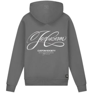 JorCustom Women Signature Slim Fit Hoodie - Antracite Grey M