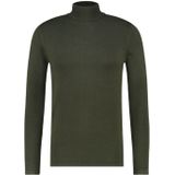 Purewhite Essential Knit Turtleneck - Army Green