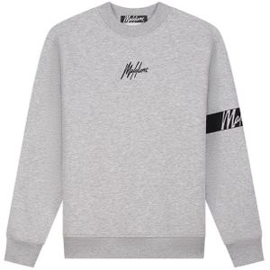 Malelions Captain Sweater 2.0 - Grey Melange