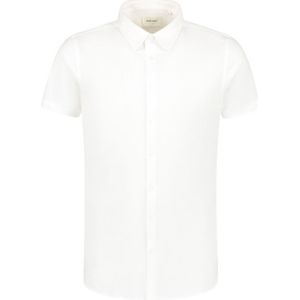 Pure Path Piqué Shortsleeve Shirt - White