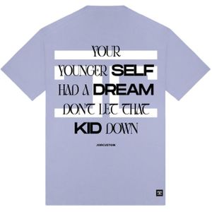 JorCustom Dream Loose Fit T-Shirt - Lilac XXL