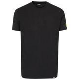 Dsquared2 Color Logo Patch T-Shirt - Black/Yellow