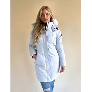 Moose Knuckles Women Cloud Parka Sh - Nimbus Cloud/Nat Sh