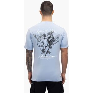 JorCustom Spirit Of Love Slim Fit T-Shirt SS24 - Light Blue XL