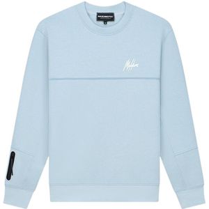 Malelions Sport Counter Sweater - Light Blue