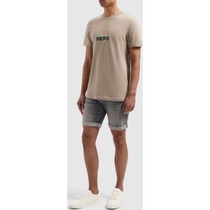 The Steve Skinny Fit Shorts - Denim Mid Grey 34