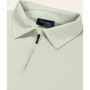 TriaD'oro Polo Zip Short Sleeve - Mint XS
