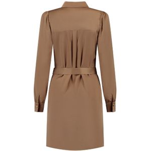 Nikkie Damascus Dress - Oaked Wood 40