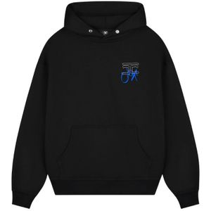 JorCustom Future Oversized Hoodie - Black XS