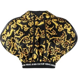 Women Baroque Sweater - Black/Gold XS