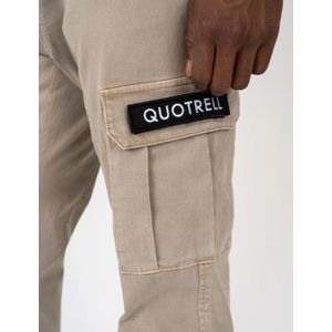 Quotrell Brockton Cargo Pants - Sand/Black XL