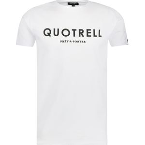 Quotrell Basic T-Shirt - White/Black XXL