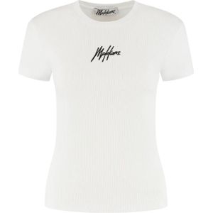 Malelions - Women Rib T-Shirt - Wit