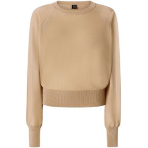 Pinko, Dames, Truien, Beige, Maat: XS Wol,