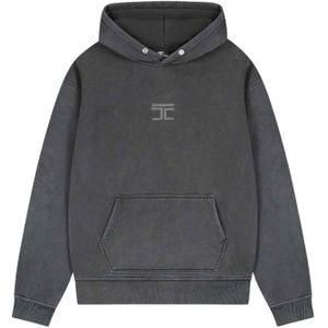 JorCustom Artist Fleece Oversized Hoodie - Acid Grey XS