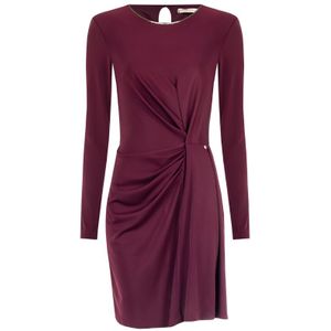 Rinascimento Baci-Lusini Dress - Abito - Bordeaux rosso XS