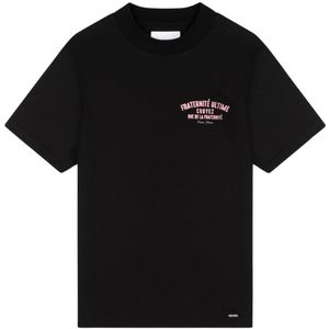 Croyez Fraternité Puff T-Shirt - Black/Pink XXL