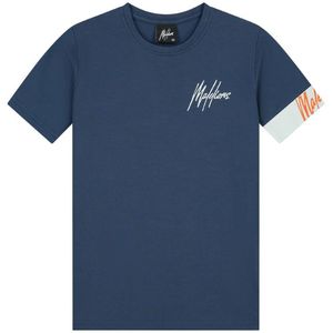 Malelions Kids Captain T-Shirt 2.0 - Navy 12