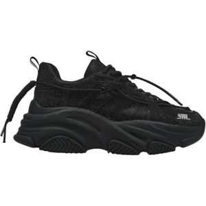 Steve Madden - Vault 2R - Sneakers - Zwart - Chunky Platformzool