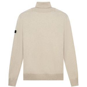 Malelions Knit Turtleneck - Taupe XL