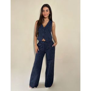 Rinascimento Cose Gilet - Blu Navy XS