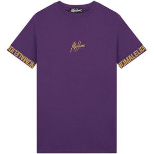 Malelions Venetian T-Shirt - Purple/Gold 6XL