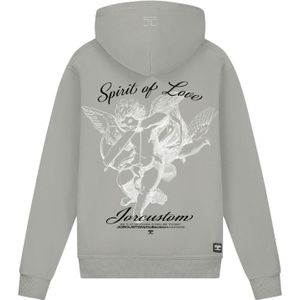 JorCustom SpiritOfLove Slim Fit Hoodie FW24 - Glacier Grey XS