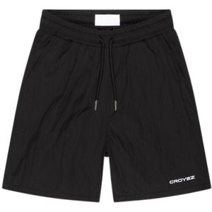 Croyez Nylon Hybrid Shorts - Black XS