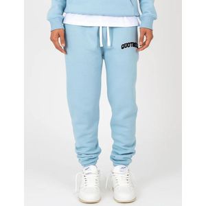 Quotrell University Pants - Light Blue/White