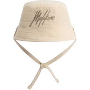 Malelions - Baby Mousseline Bucket Hat - Off-White - Katoen
