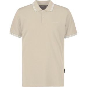 Airforce Polo Double Stripe - Cement XS