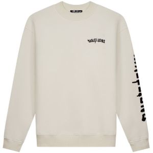 Malelions - Graffiti Sweater - Off-White