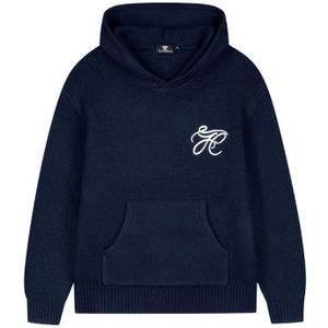 JorCustom Signature Knitwear Hoodie - Navy XS