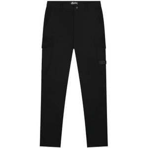 Malelions Cotton Cargo Pants - Black