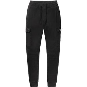 Quotrell Casablanca Cargo Pants - Black/White XL