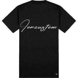 JorCustom Tropics Slim Fit T-Shirt SS24 - Black XXL