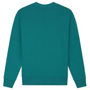 Malelions Duo Essentials Sweater - Teal/White XL