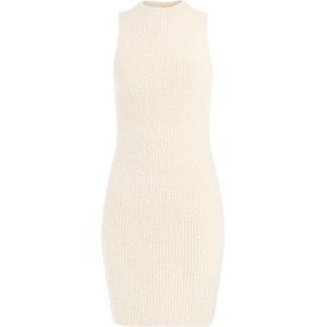 Guess SL Vero Fuzzy Sweater Dress - Dove White M