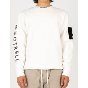 Quotrell Dublin Crewneck - Off White/Brown